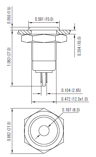 Dimensioned