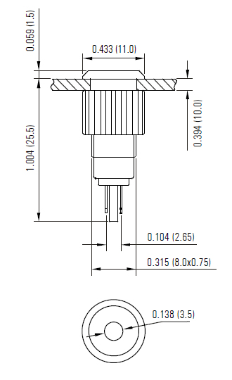 Dimensioned